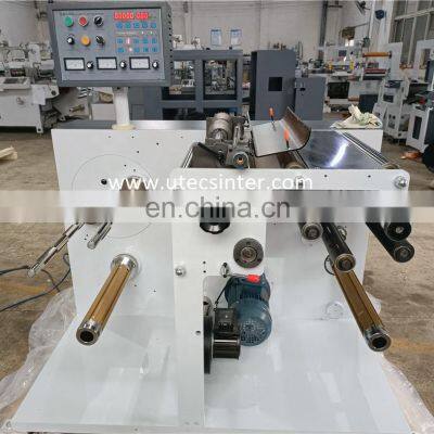 UTS320S Maquina Cortadora y Rebobinadora de Etiqueta Adhesiva Adhesive Label Sticker Cutting Machine photo-2