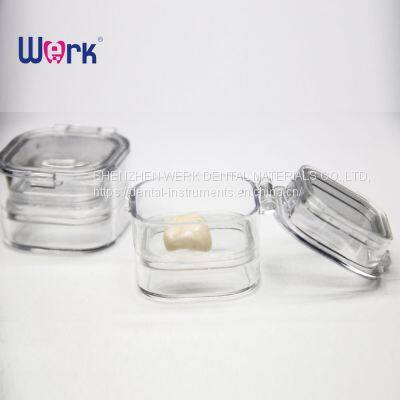 Crown Box with Membrane Storage Plastic Membrane Retainer Box for storage  crowns and bridges