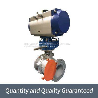 Single/double Acting Pneumatic Actuator AT/BT Anti-corrosion Valve Device photo-4
