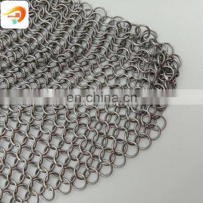 stainless steel wholesale curtain screen mesh chainmail sheets