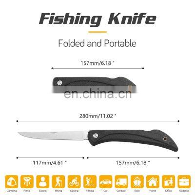 High Quality Black Fish Knife Cordless Fish Knife Fish Filleting Knife Outdoor Sports Equipment in China photo-2