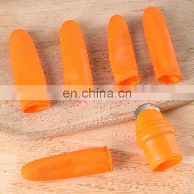 Finger Protector Silicone Thumb Knife Protector Gears Cutting Vegetable Harvesting Knife Pinching Plant Blade Scissors Gloves photo-3