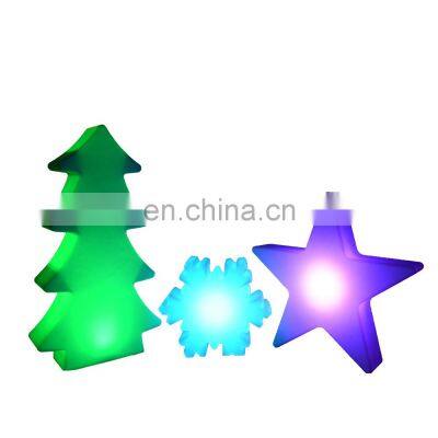 christmas light up decorations 2022 led big star holiday LED tree CE/ROSH certificate led Christmas light