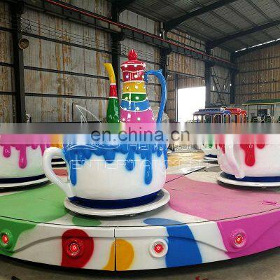 Amusement Equipment Spin the Teacups Carnival Equipment Teacup Ride for Sale photo-4