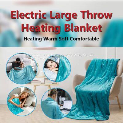 Hot Sale AMZ Electric Blanket/ Custom Electric Blanket/ Europe Winter Electric Blanket/