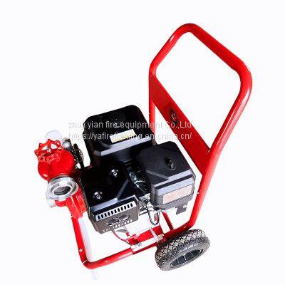 China Yafirefighting Portable Fire Pump on Trolley Cart photo-3