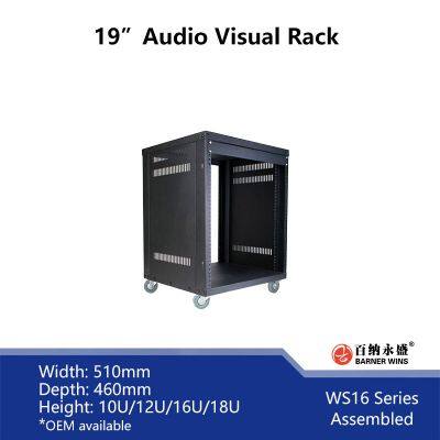 FACTORY OEM 19inch Audio Visual Racks WS16 AV Metal Rack Cabinets 8U/10U/12U/16U