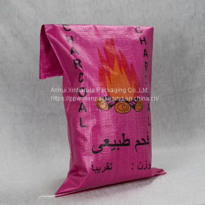 25kg printing high quality plastic fertilizer pp woven packaging bag custom laminate