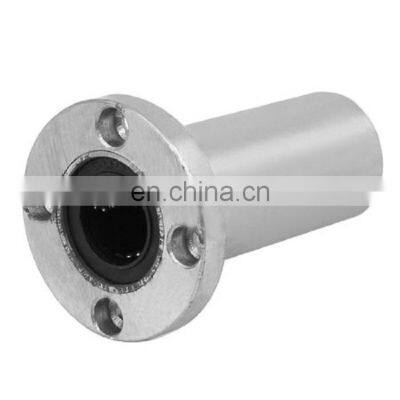 China Brand Linear Ball Bearing LMF25UU Bushing Flanged Linear Bearing LMF25UU