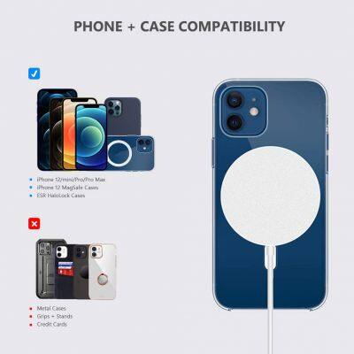 Fast Adaptive 2A Wireless Charger With Type-C Port ABS Material Phone Adapters Supports PD3.1 Charges Mobile Phones 5V/3A Output photo-6