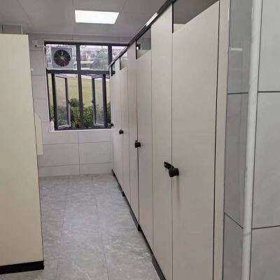 Durable waterproof HPL board toilet partition bathroom partition