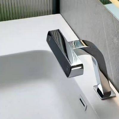 Toilet intelligent sensing faucet soap dispenser combination