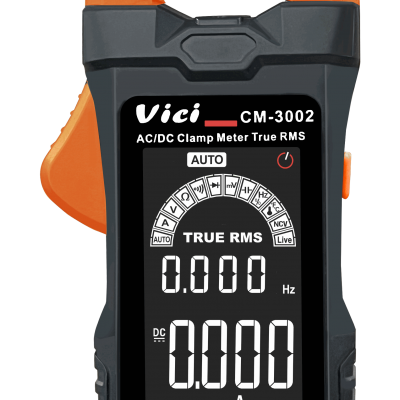 Vicimeter CM-3002 Colorful Full LCD 800A AC DC Clamp Meter