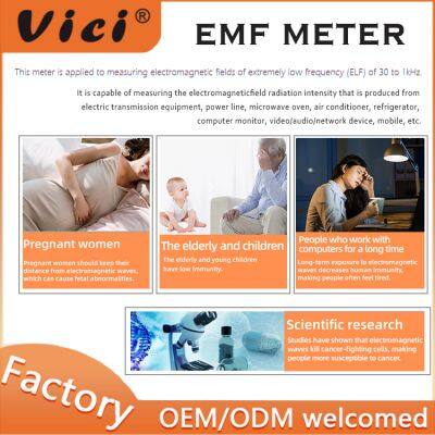 Vicimeter Househeld Magnetic Field Detect VC522 EMF Meter photo-2