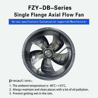 350FZY-DB 230V 400V Industrial Frequency Axial Flow Fan for Industrial Air Suction Type Small AC Cooling Fan photo-1