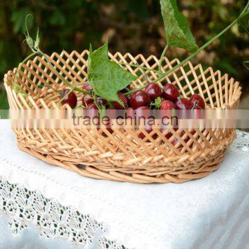 Excellent Handmade Wooden Tray for Household,willow Basket photo-6