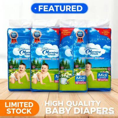 pp Spunbond Soft Non Woven Fabric for Baby Diaper Baby Diapers Bulk Baby Diapers 50 Pieces