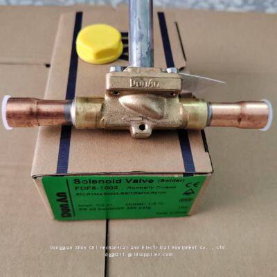 DunAn Shield Electromagnetic Valve Refrigeration Equipment Air Conditioning Solenoid Valve FDF6-1002