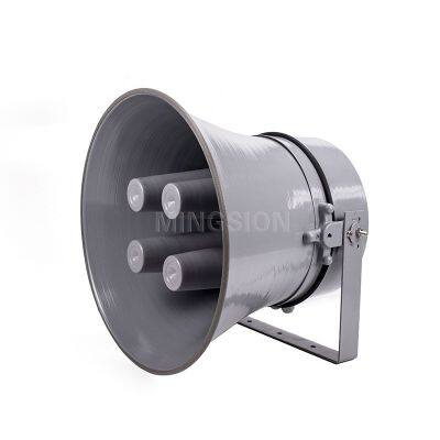 240W 400W 600W Electronic Siren Speaker Horn 8ohm 100V Big Size With Four Neodymium Ferrite Drivers for Early Warning System
