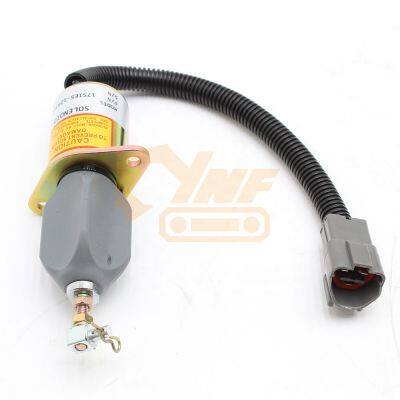 R335-7 R60-5 R210-5 Hyundai Excavator 12V Diesel Engine Stop Solenoid Valve 1751ES-12A3UC12BIS photo-3