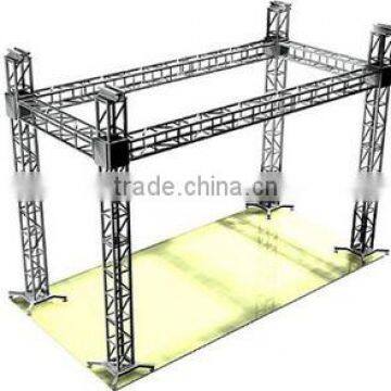 Factory Price Outdoor Compact Aluminum Assemble Stage Truss For Show