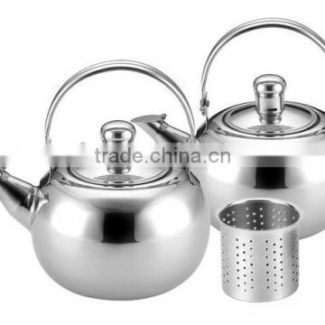 Stainless Steel Tea Kettle boiling Kettle 1.0-2.0L