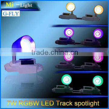 High Quality ce Rohs Approved Aluminum Rgbw 7w Wifi Led Track Lighting