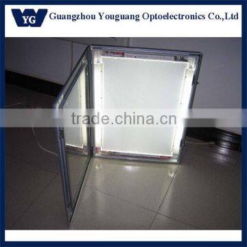 Lockable outdoor led aluminum profile light box