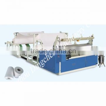 High Quality Dingchen 1880mm Toilet Paper Rewinder Tissue Paper Rewinding Machine