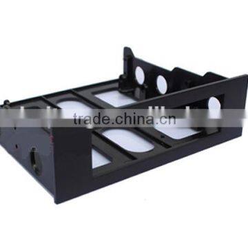 3.5" to 5.25" Drive Bay Computer Case Adapter Mounting Bracket USB Hub Floppy