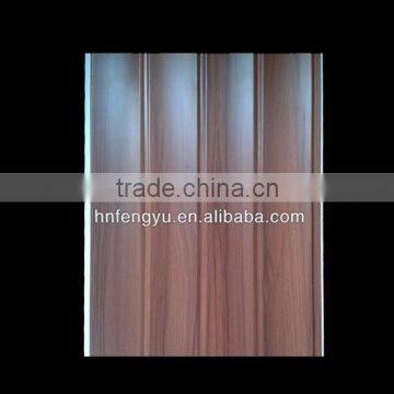hot sale wooden colr false ceiling design for commercial building