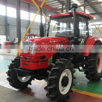 paddy tire 100hp tractor with cabin