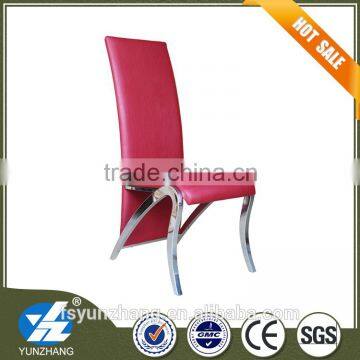 High back chair stainless steel wedding party meeting