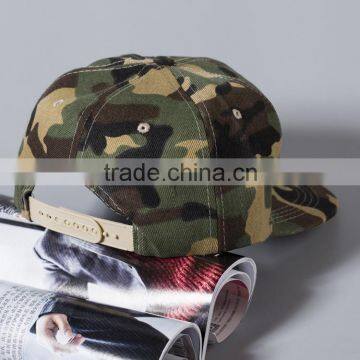 Camouflage Design City BARCELONA & AMSTERDAN Embroidery Flat Hat Custom Snapback