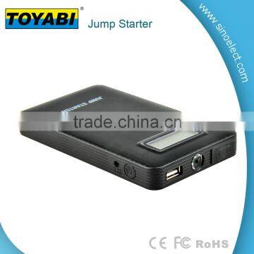 6000mAh Jump Starter Standard Battery Pack for Mobile Devices and Car Batteries