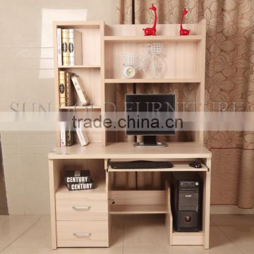 Modern office computer desk with bookshelf of kids study table (SZ-CDT031)