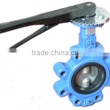 Cast iron lug type butterfly valve