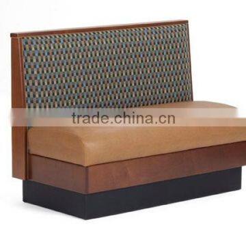 Bistro wooden booth sofa XDW2012