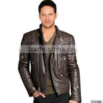 Hot selling new biker leather jacket