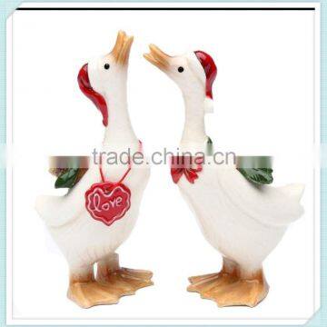 Geese Love Porcelain Salt Shakers For Wedding Return Gifts