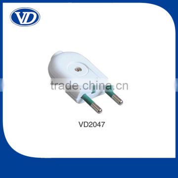 European plug/ 2 round pin plug VD2047