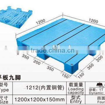 double size plastic pallet standred pallet with export size