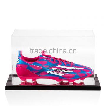 acrylic football boot display case