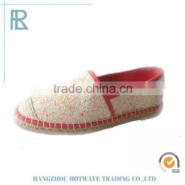 2016 Environmental protected ladies cheap espadrille shoes,wholesale espadrille                        
                                                Quality Choice