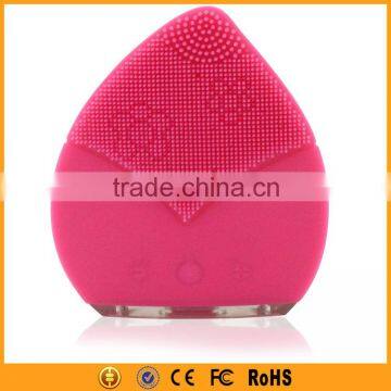 Facial Massage Brush Silicone Plastic Handheld Massager