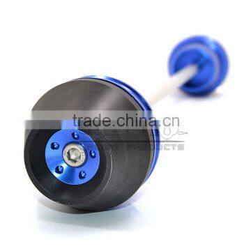 BJ-FS-YA004 Customized CNC Aluminum and 3D POM Rear Axle Slider Sportbike Frame Sliders for Yamaha Yzf-R25 13-14 photo-2