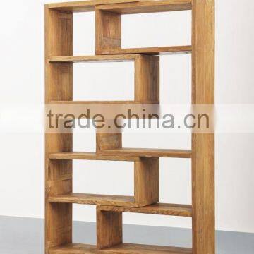 Chinese style furniture antique solid wood natural big bookcase