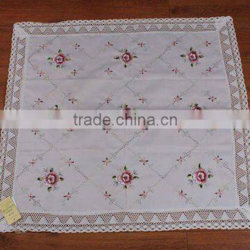 Furnishings fashion floral embroidered tablecloths