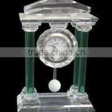 Fashion crystal clock for decoration
