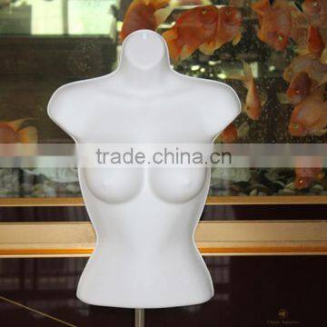 Cheap big breast swimsuit torso mannequin matte white half-body factory A-5